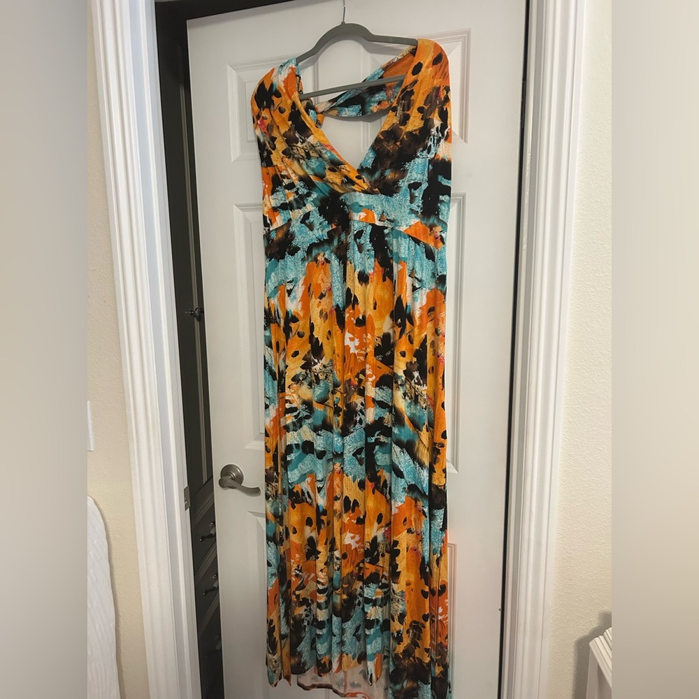 Maxi halter dress.  Never worn
